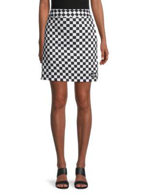 Checkered Straight Skirt商品第1张图片规格展示