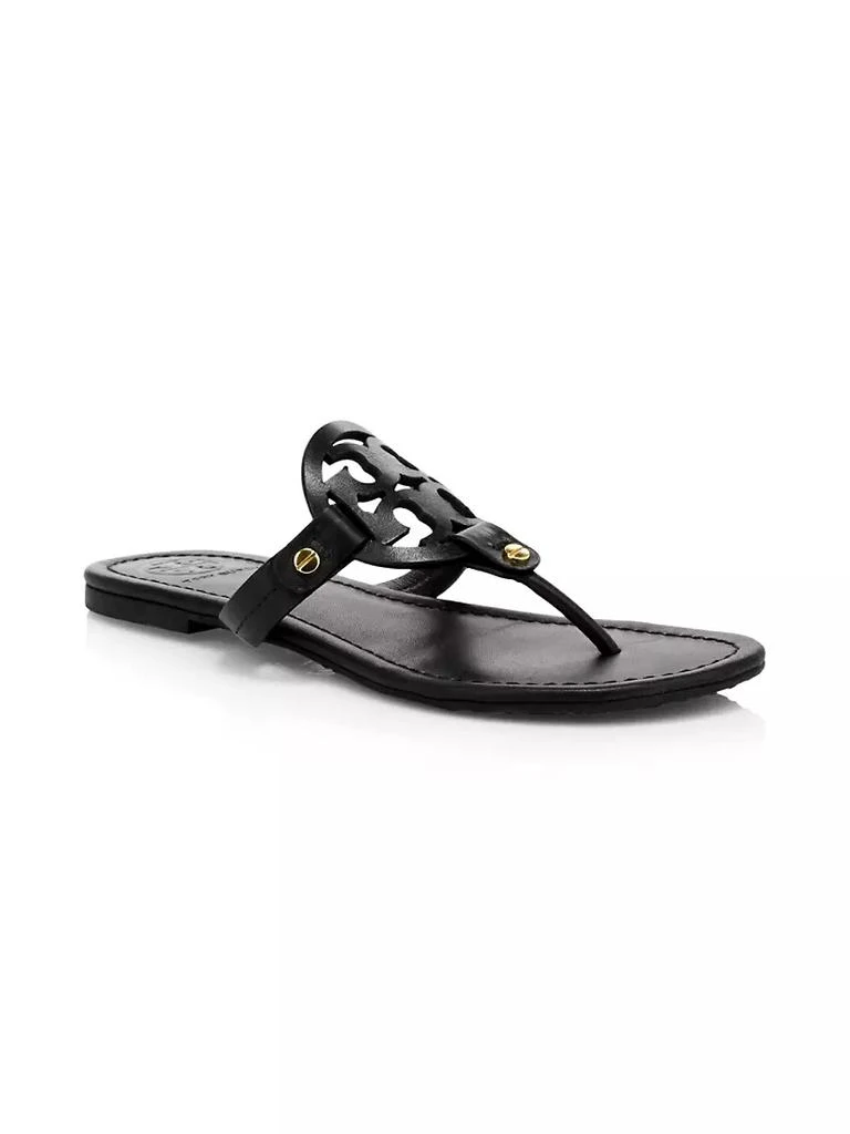 商品Tory Burch|Miller Leather Thong Sandals,价格¥1475,第2张图片详细描述