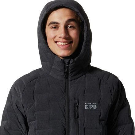 商品Mountain Hardwear|StretchDown Hooded Jacket - Men's,价格¥1238,第4张图片详细描述