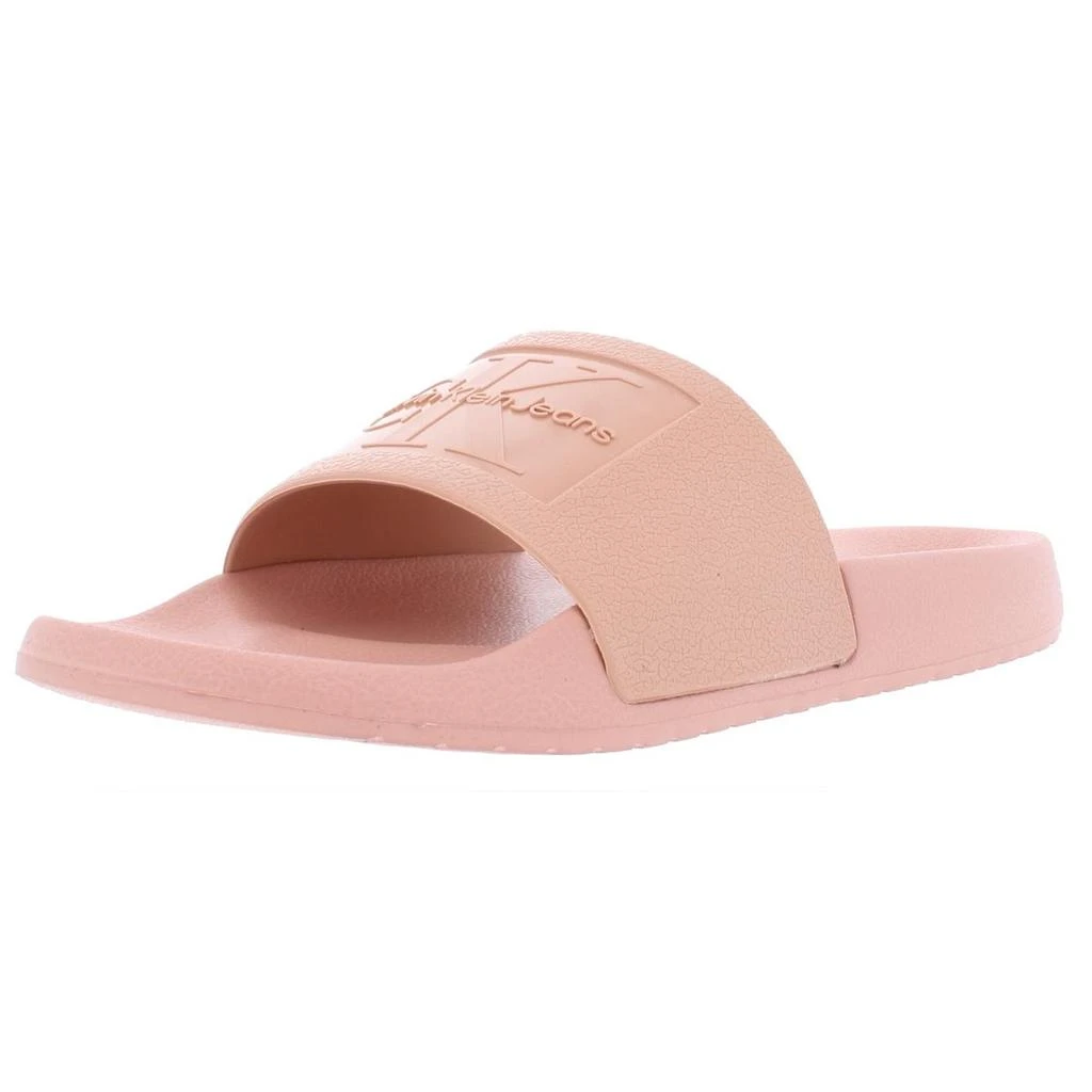 商品Calvin Klein|Christie Womens Logo Pool Slide Sandals,价格¥206,第1张图片