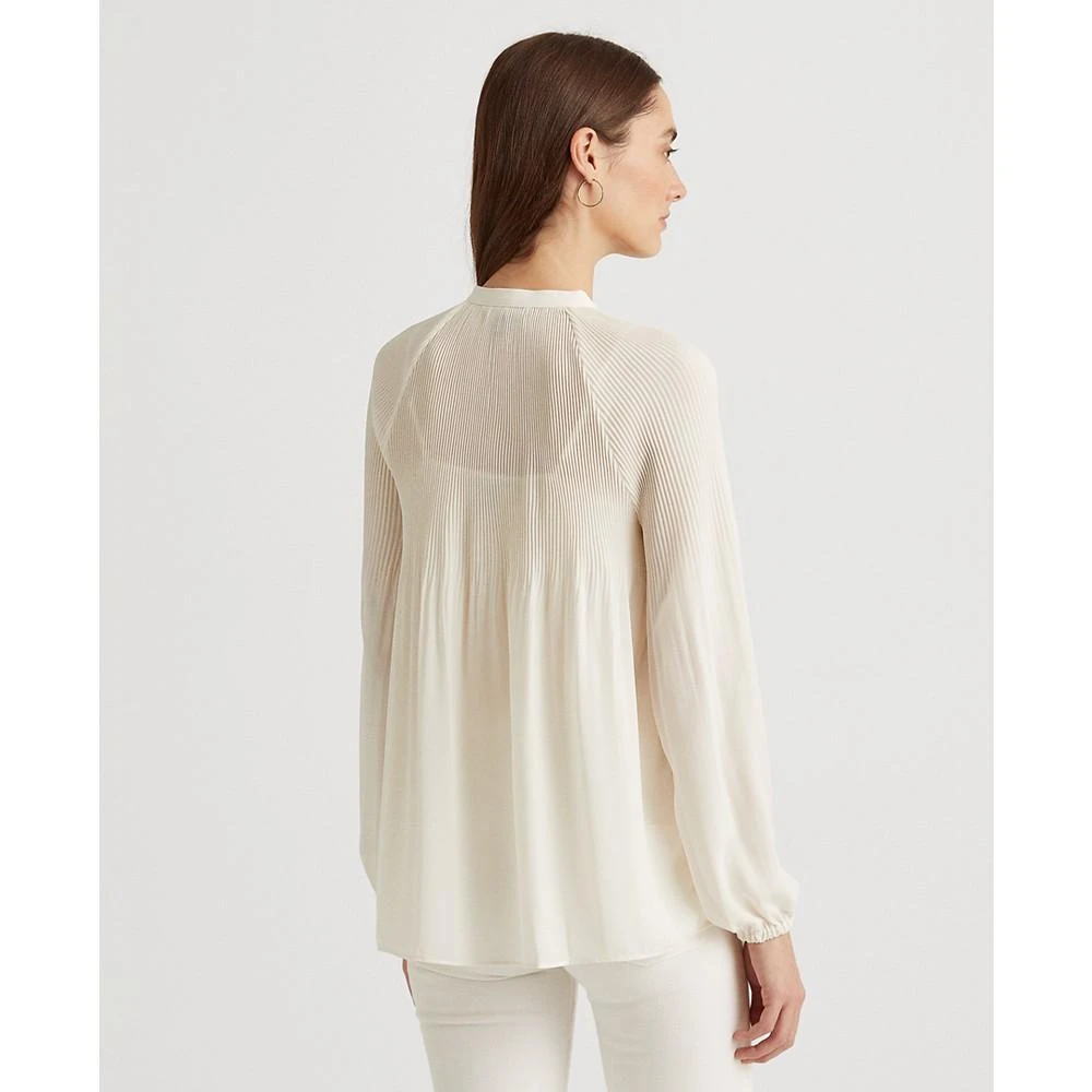 商品Ralph Lauren|Pleated Georgette Blouse,价格¥339,第3张图片详细描述