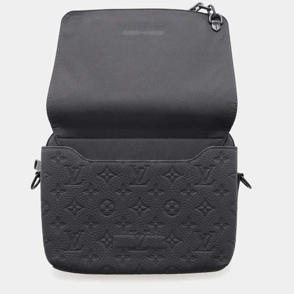 商品[二手商品] Louis Vuitton|Louis Vuitton  Noir Taurillon Leather Steamer Messenger Bag,价格¥19950,第5张图片详细描述