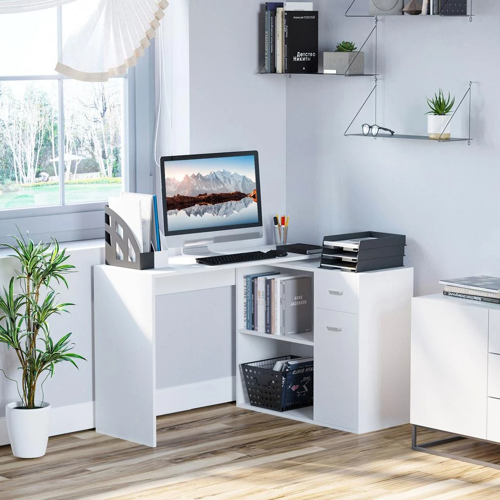 商品Streamdale Furniture|Streamdale L Shaped Computer Desk,价格¥2872,第2张图片详细描述