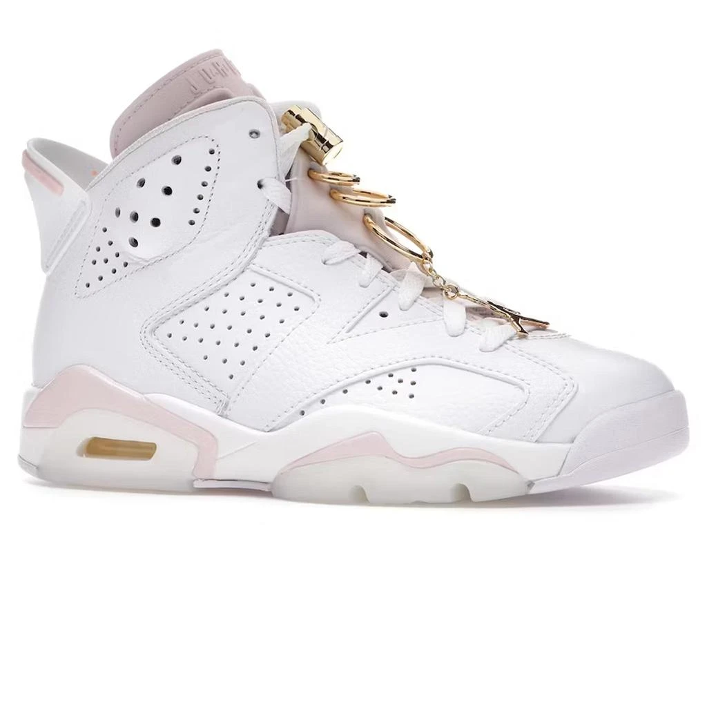 商品Jordan|Air Jordan 6 Retro Gold Hoops (W),价格¥1604,第2张图片详细描述