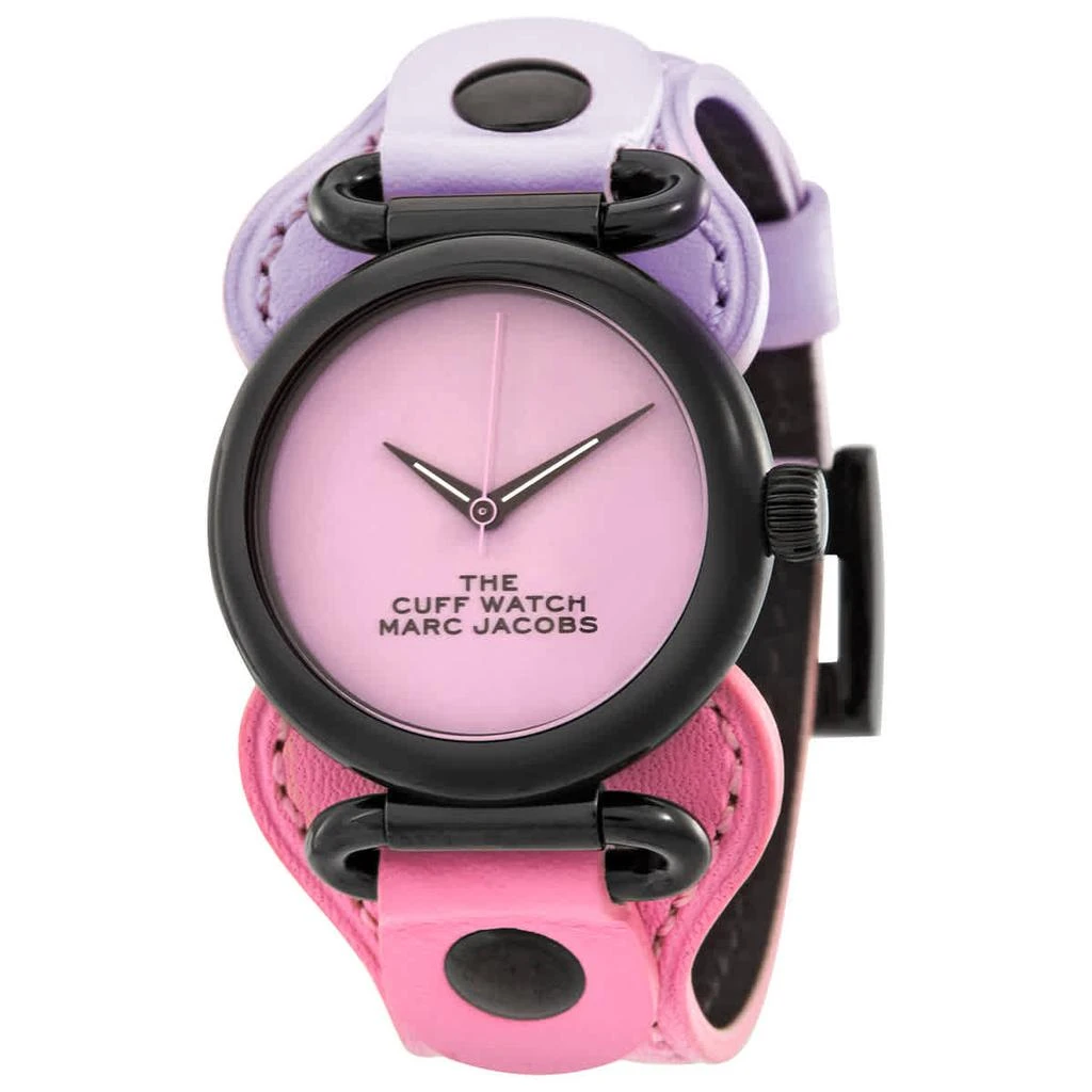 商品Marc Jacobs|The Cuff Quartz Purple Dial Ladies Watch MJ0120179293,价格¥346,第1张图片