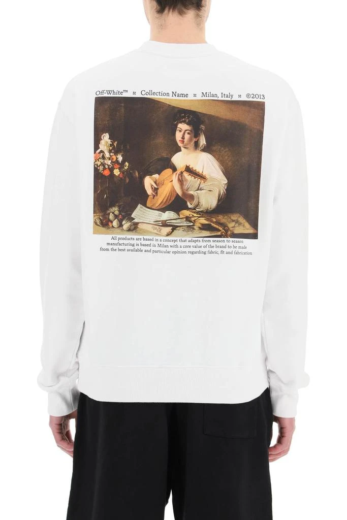 商品Off-White|Off-white caravaggio print sweatshirt,价格¥2425,第3张图片详细描述