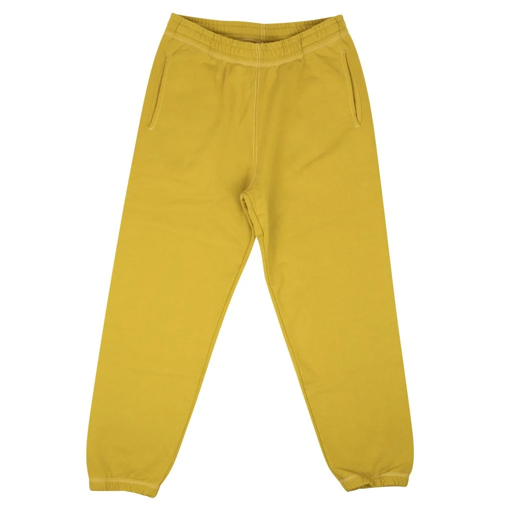 商品STUSSY|Gold Cotton Contrast Stich Label Sweatpants,价格¥778,第1张图片