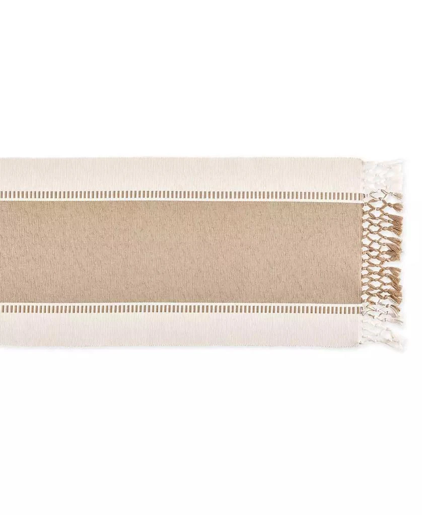 Dobby Stripe Table Runner, 13" x 72" 商品