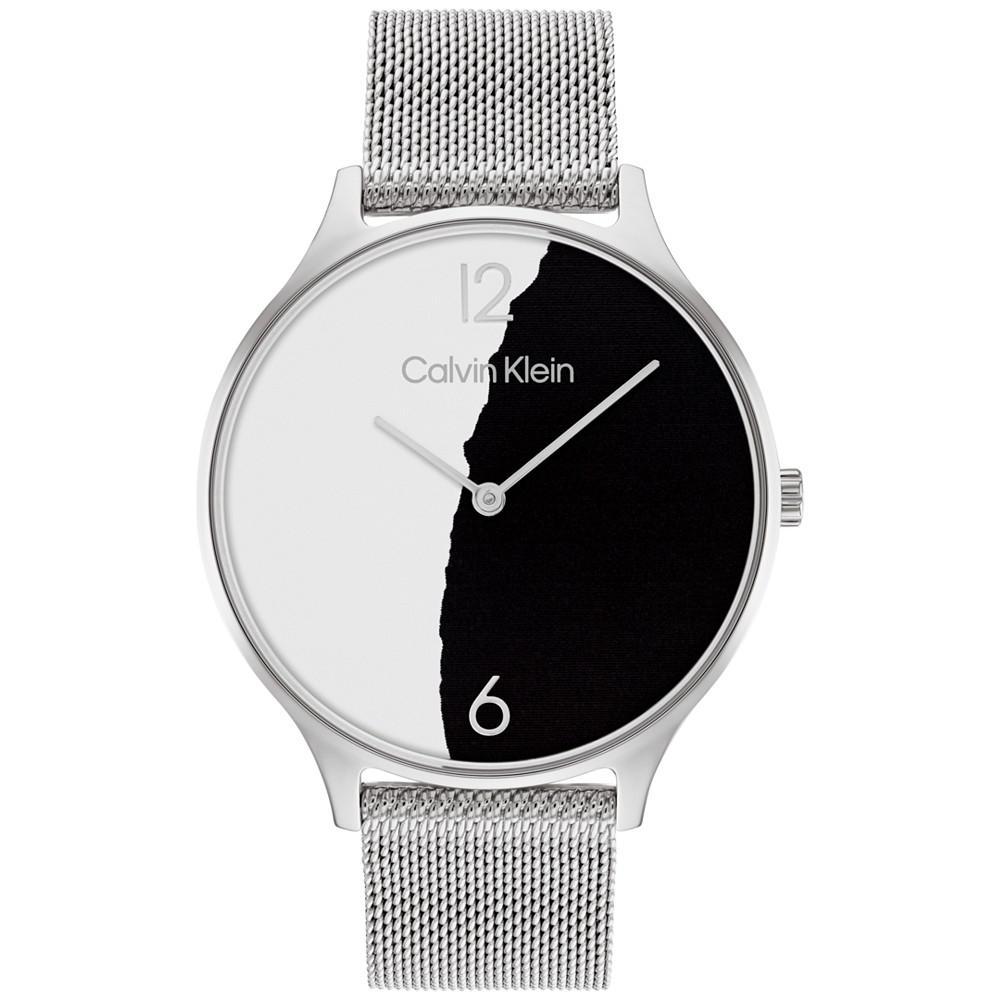 商品Calvin Klein|Stainless Steel Mesh Bracelet Watch 38mm,价格¥941,第1张图片