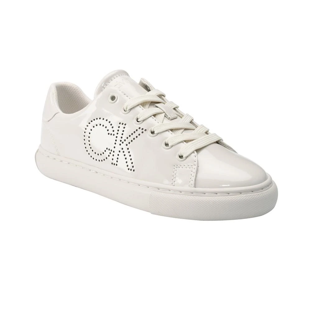 商品Calvin Klein|Women's Cizzo Low Top Lace-Up Logo Sneakers,价格¥589,第1张图片