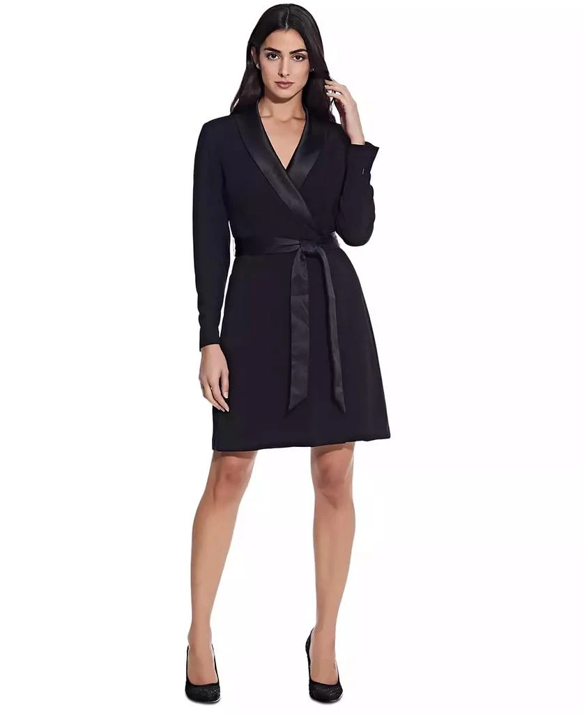 商品Adrianna Papell|Tuxedo Sheath Dress,价格¥726,第1张图片