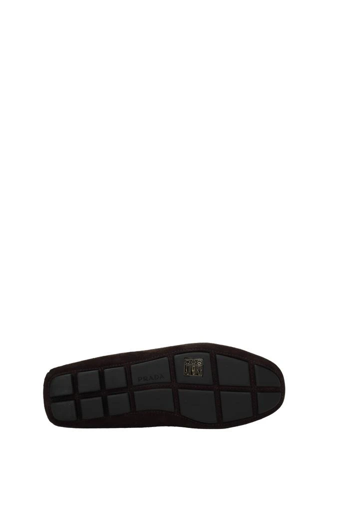 商品Prada|Loafers Suede Brown,价格¥2872,第5张图片详细描述