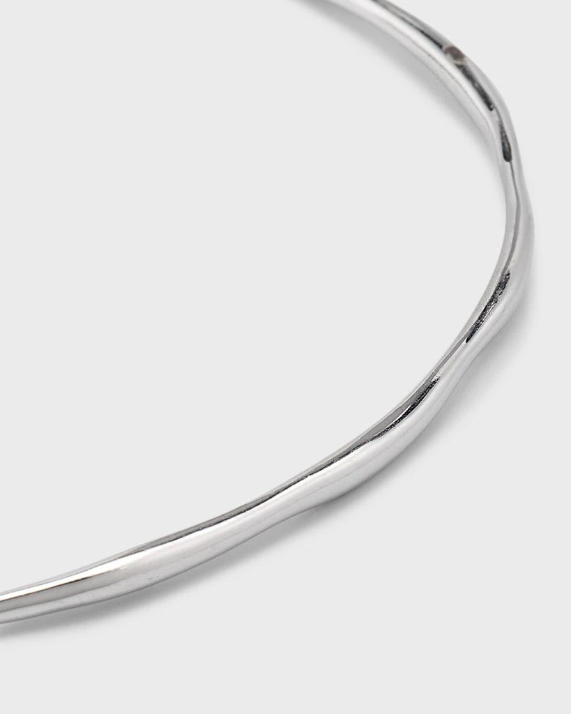 商品Ippolita|18K White Gold Squiggle Bangle Bracelet,价格¥13078,第3张图片详细描述