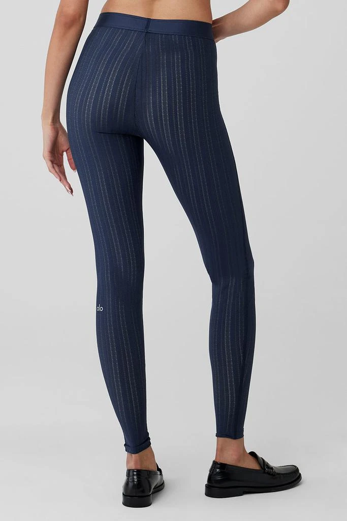 商品Alo|High-Waist Euphoria Legging - Navy,价格¥663,第3张图片详细描述