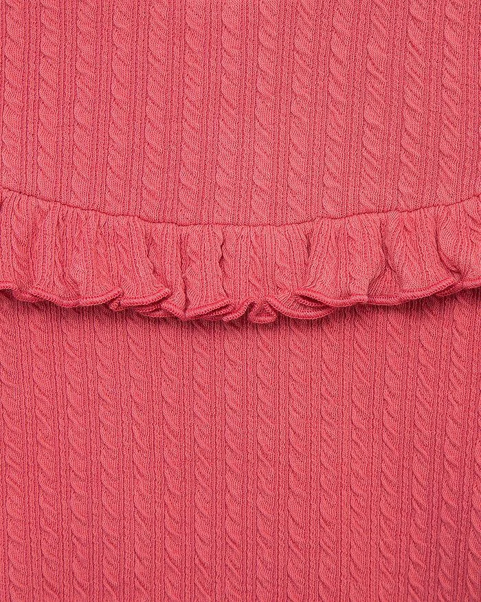商品Little Me|Boys' Cotton Blend Cable Knit Sweatshirt & Joggers Set - Baby,价格¥225,第4张图片详细描述