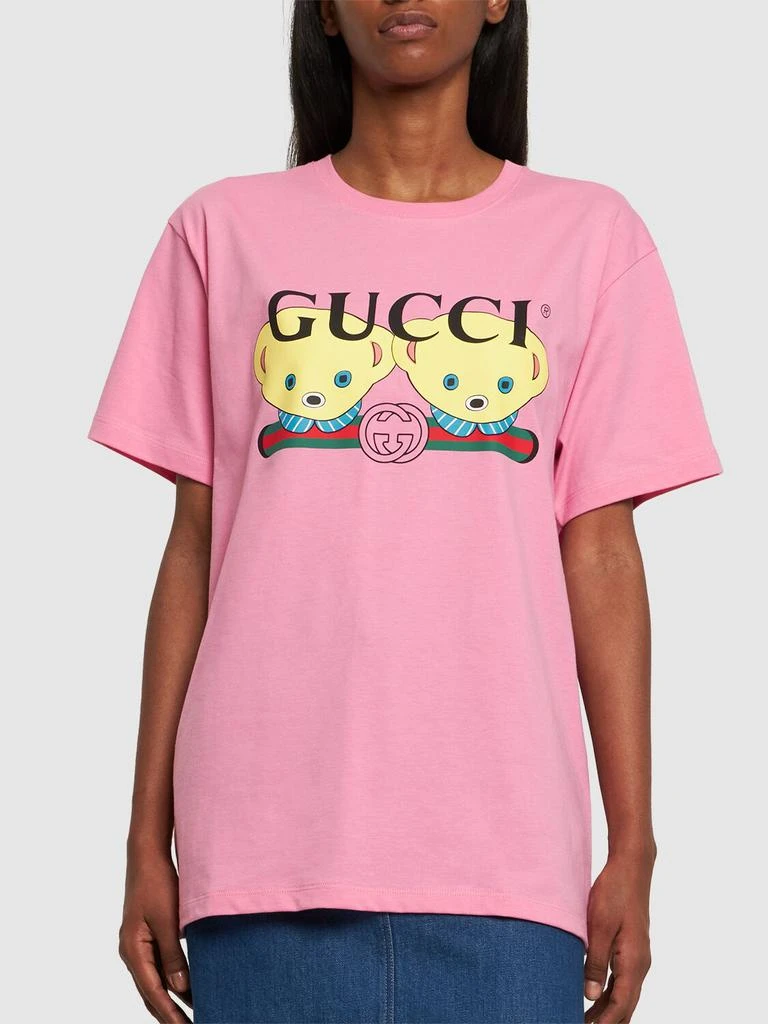 商品Gucci|G-loved Cotton Jersey T-shirt,价格¥4542,第2张图片详细描述