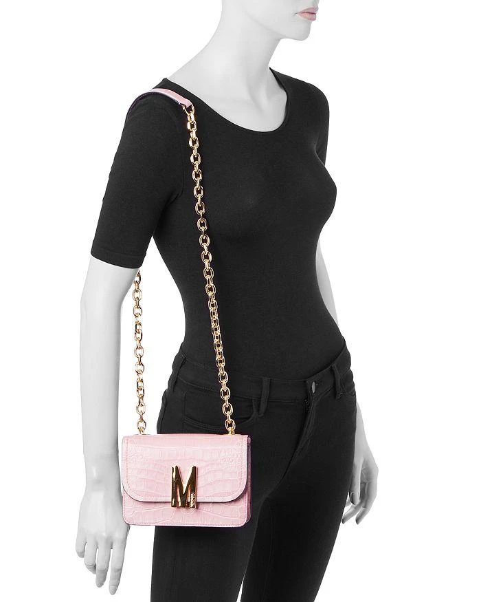 商品Moschino|Croc Embossed Leather Crossbody,价格¥6941,第2张图片详细描述