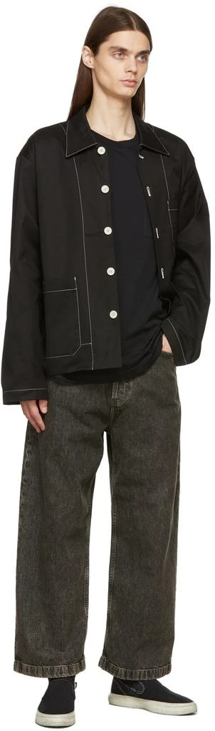 商品Acne Studios|Black Heavy Twill Jacket,价格¥2509,第4张图片详细描述