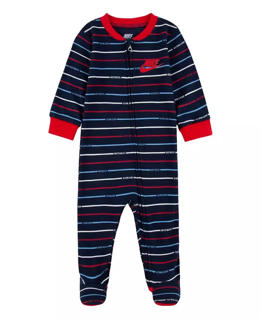 商品NIKE|Baby Girls or Boys Printed Footed Coverall,价格¥76,第1张图片