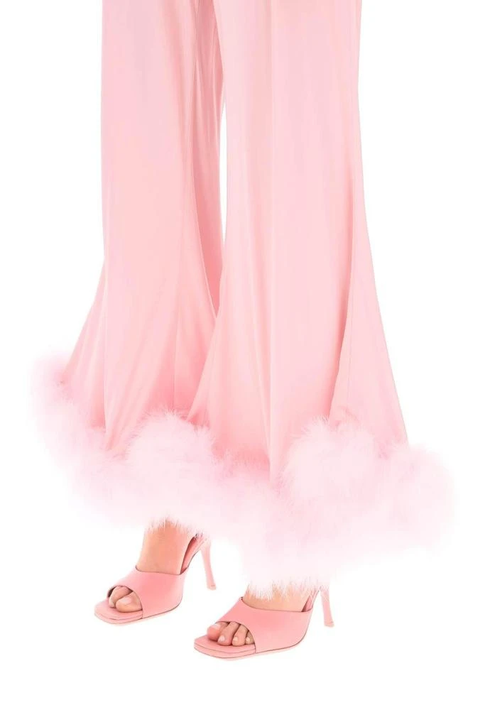 商品Sleeper|'BOUDOIR' PAJAMA PANTS WITH FEATHERS,价格¥652,第5张图片详细描述