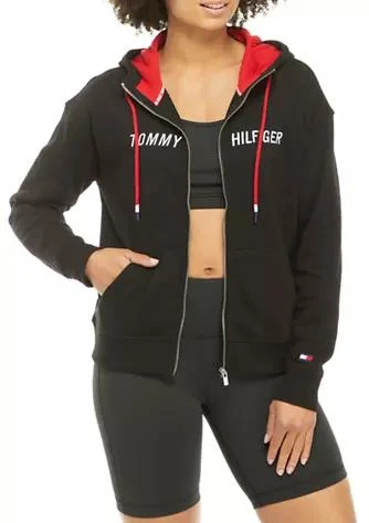 商品Tommy Hilfiger|Hilfiger Sport Womens Zip Up Hoodie With Embroidered Logo,价格¥211,第1张图片详细描述