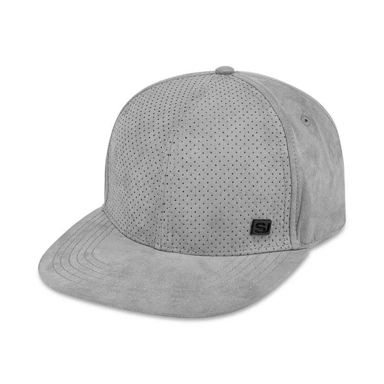 商品Sean John|Men's Faux-Suede Perforated Hat, Created for Macy's, Created for Macy's,价格¥73,第1张图片