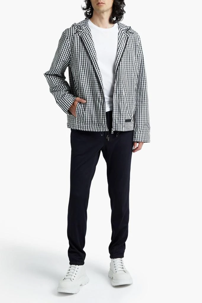 商品Sandro|Gingham shell hooded jacket,价格¥668,第2张图片详细描述