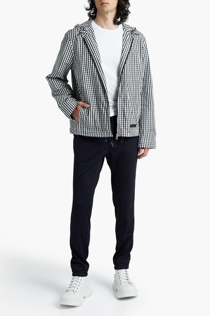 商品Sandro|Gingham shell hooded jacket,价格¥844,第4张图片详细描述