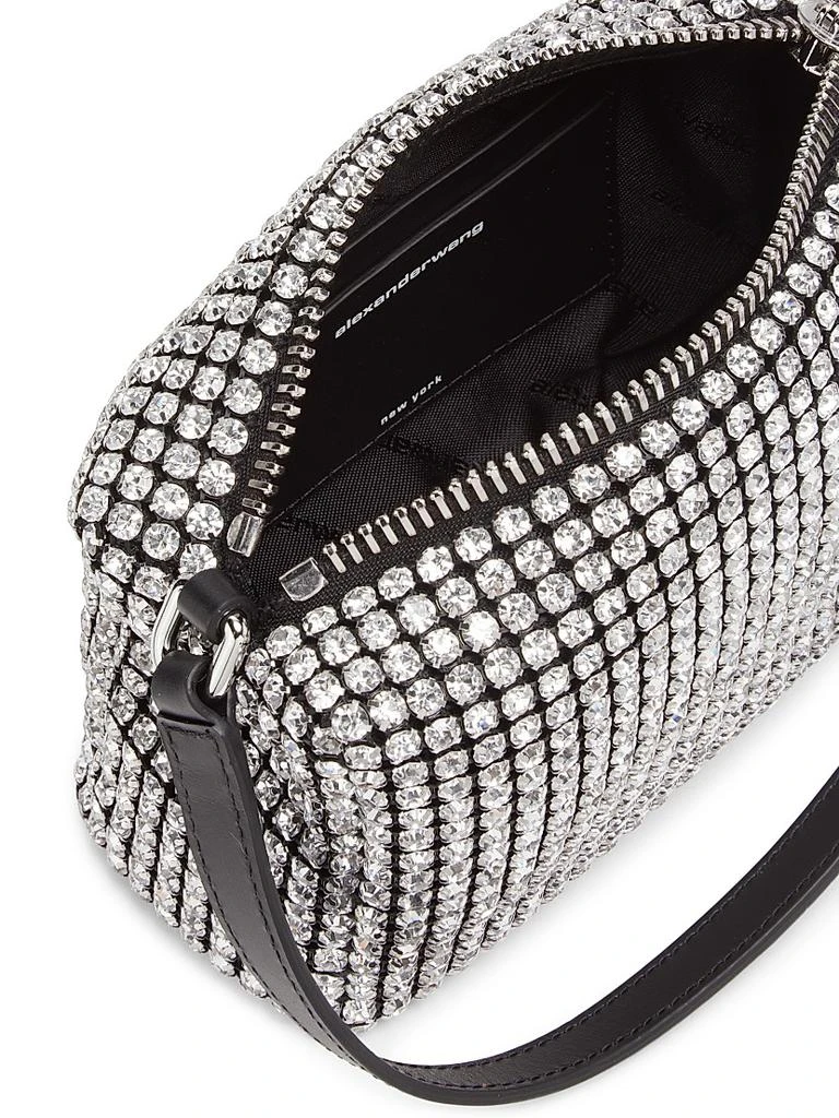 商品Alexander Wang|Medium Heiress Rhinestone Mesh Pouch,价格¥5173,第3张图片详细描述