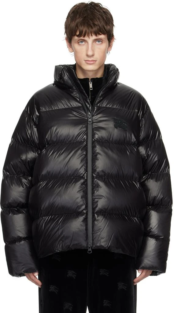 商品Burberry|Black EKD Down Jacket,价格¥19049,第1张图片