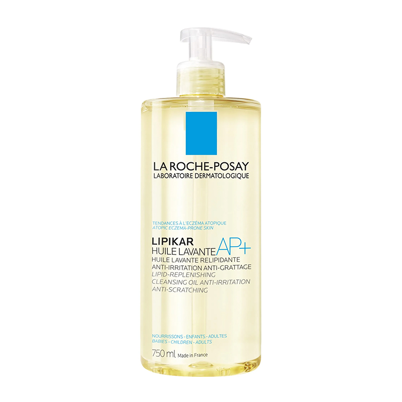 理肤泉 La roche posayLipikar AP+止痒舒缓沐浴油 干性肌肤适用 750ml商品第6张图片规格展示