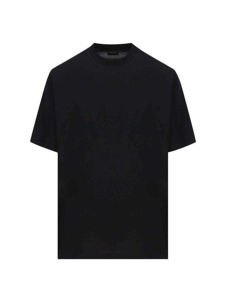 商品Balenciaga|Balenciaga Logo Printed Crewneck T-Shirt,价格¥2909-¥3232,第1张图片