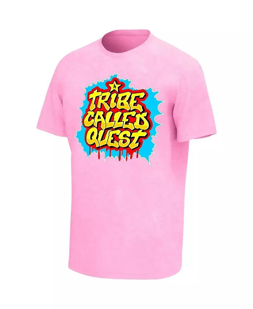 商品Philcos|Men's Pink A Tribe Called Quest  Washed Graphic T-shirt,价格¥260,第2张图片详细描述