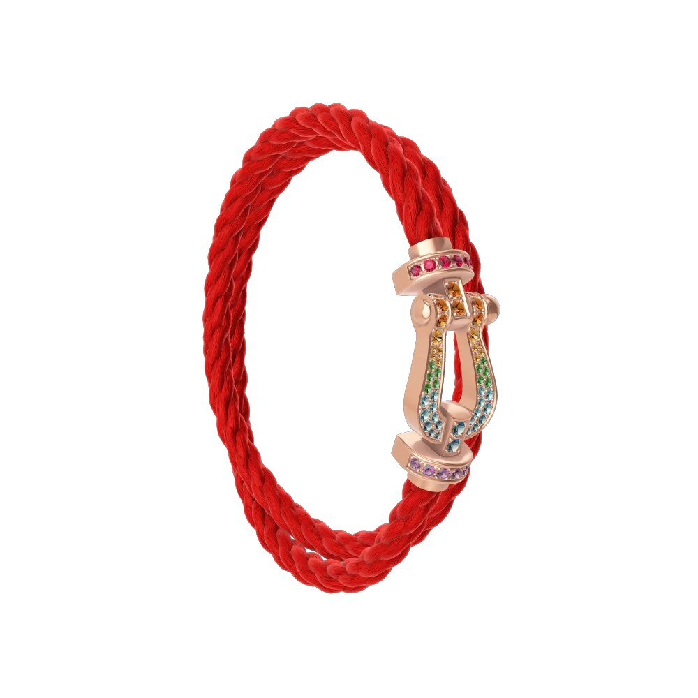 包邮包税【预售7天发货】 FRED 24春夏 男士 手镯 FORCE 10 BRACELET 0B0169-6B0264 商品