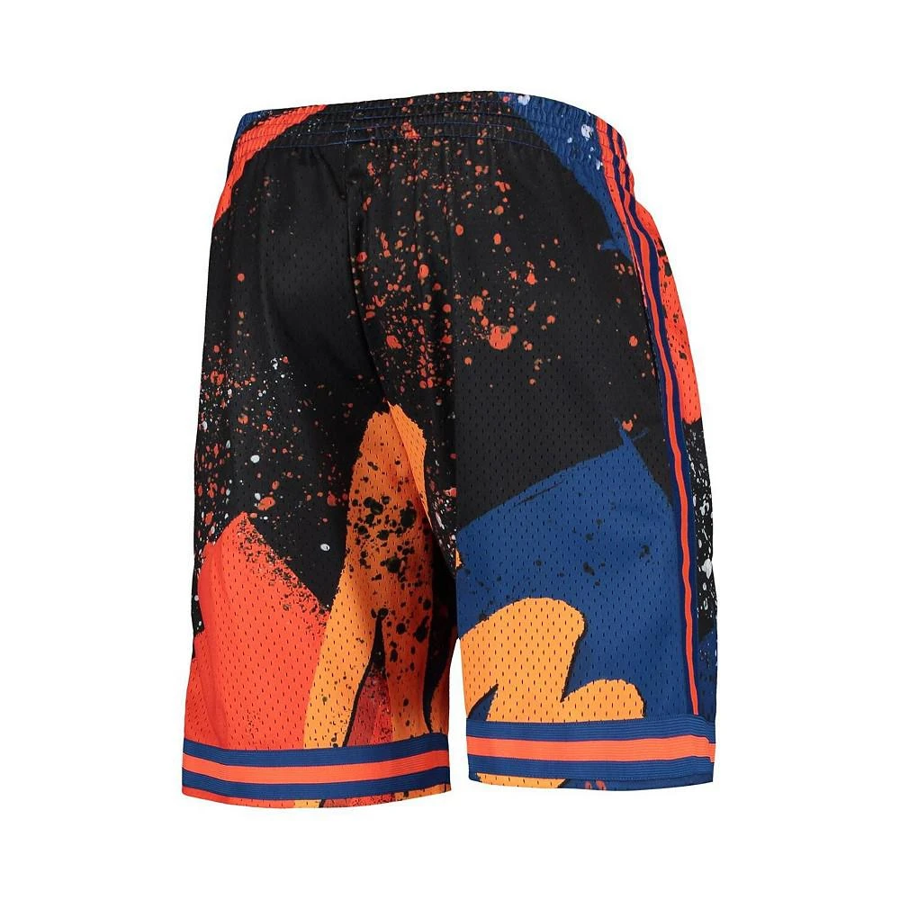 商品Mitchell & Ness|Men's Orange Houston Astros Hyper Hoops Shorts,价格¥746,第3张图片详细描述