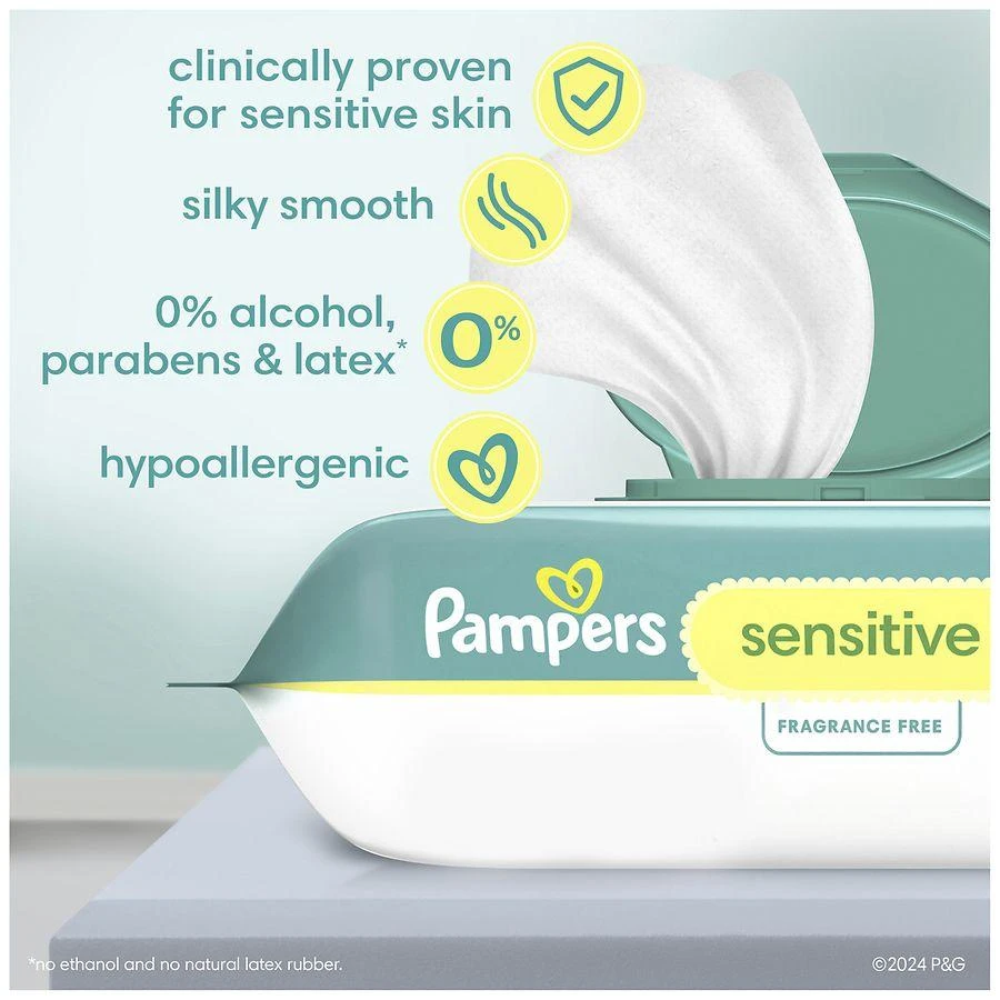 商品Pampers|Pampers Sensitive 婴儿纸尿布 敏感肌肤使用 3号,价格¥60,第4张�图片详细描述