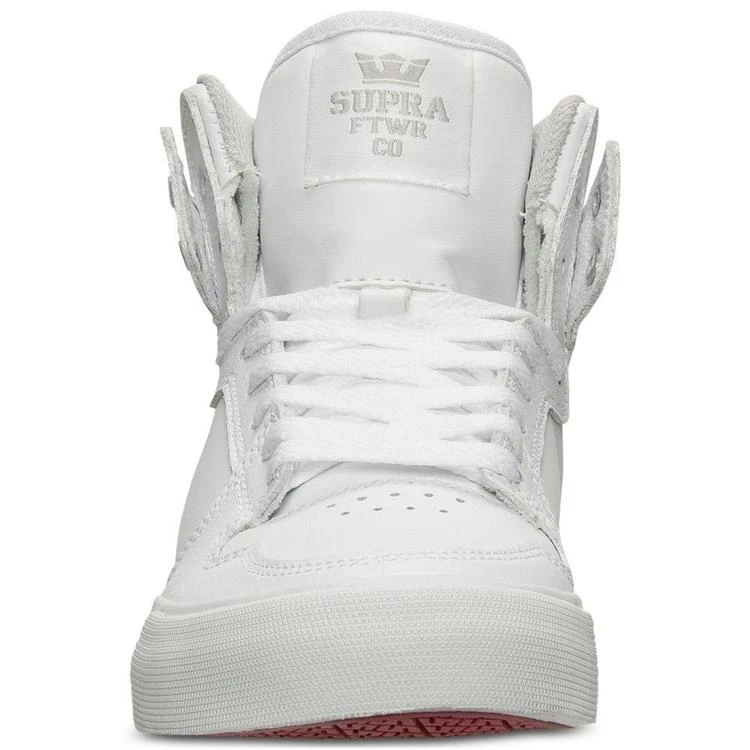 商品Supra|男童Supra Boys' Vaider Casual Skate High Top Sneakers from Finish Line,价格¥193,第4张图片详细描述