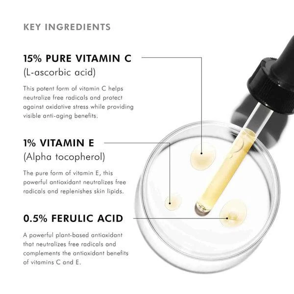 SkinCeuticals SkinCeuticals C E Ferulic with 15% L-Ascorbic Acid Vitamin C Serum 30ml 3