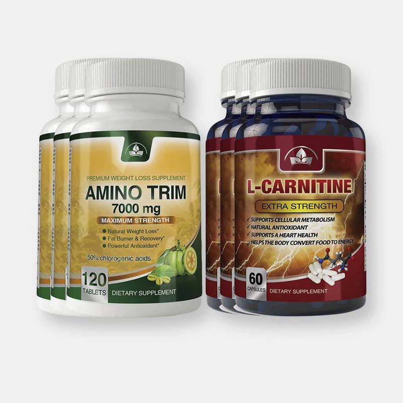 商品Totally Products|Amino Trim and L-Carnitine Combo Pack,价格¥466,第1张图片