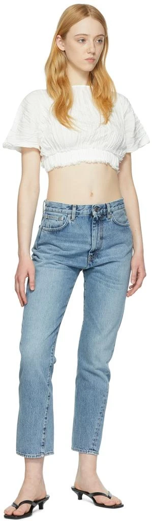 商品Totême|Blue Twisted Seam Jeans,价格¥1584,第4张图片详细描述