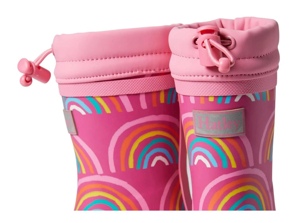 Rainy Rainbows Sherpa Lined Rain Boots (Toddler/Little Kid/Big Kid) 商品