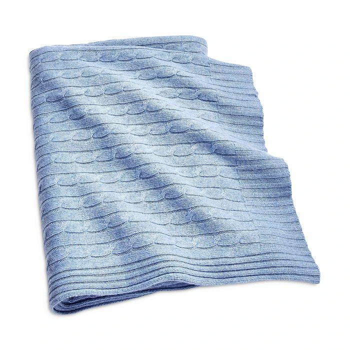 商品Ralph Lauren|Cable Cashmere Throw Blanket,价格¥4446,第1张图片