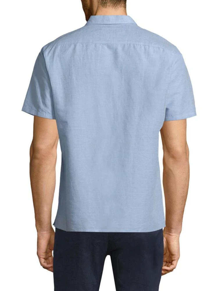 商品Theory|Murray Essential Linen Blend Shirt,价格¥591,第2张图片详细描述