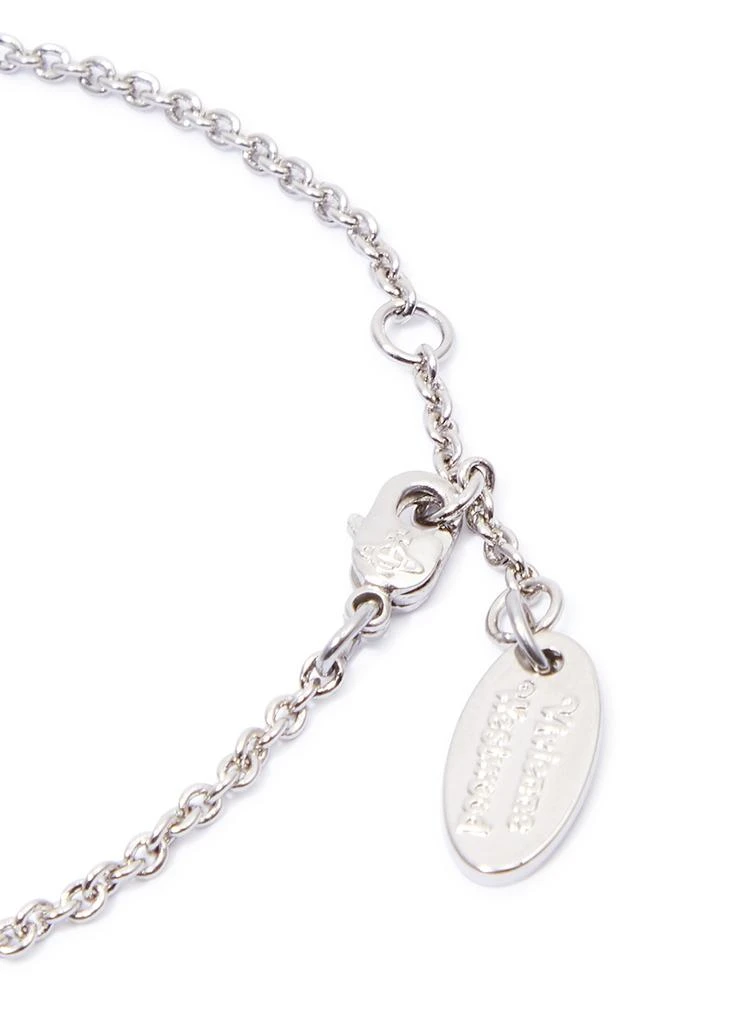 商品Vivienne Westwood|Porfiro Bas Relief orb silver-tone bracelet,价格¥725,第4张图片详细描述