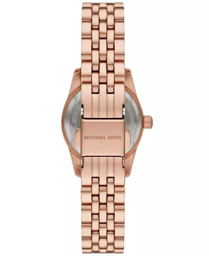 商品Michael Kors|Women's Lexington Three-Hand Rose Gold-Tone Stainless Steel Watch 26mm,价格¥1684,第4张图片详细描述