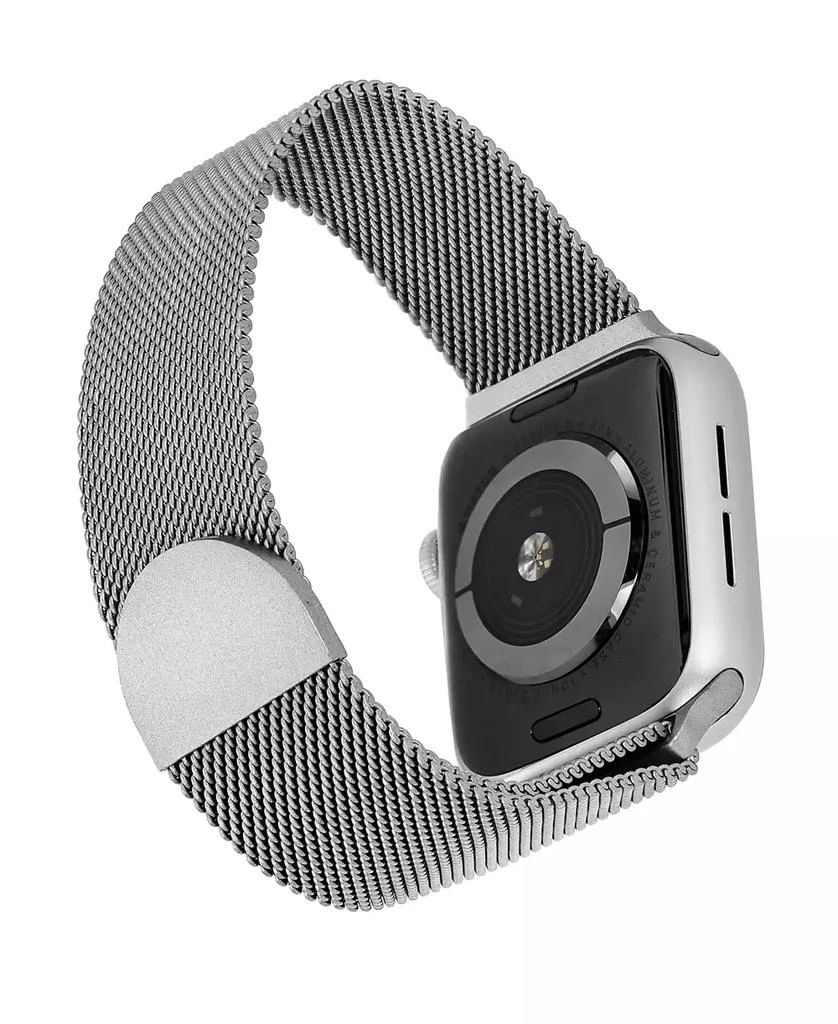 商品WITHit|Silver-Tone Stainless Steel Mesh Band designed for Apple Watch® 42mm (Series 10) & 38/40/41mm,价格¥112,第3张图片详细描述