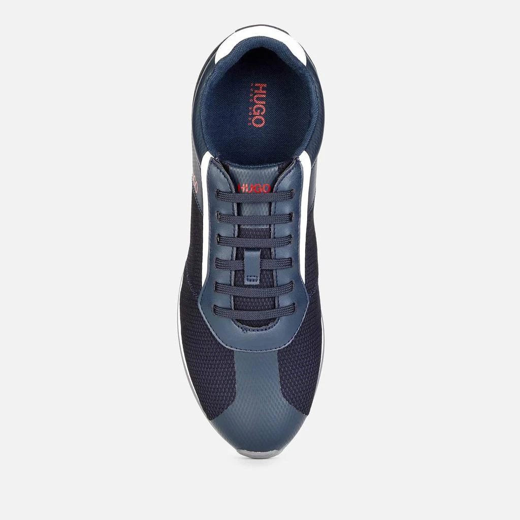 商品Hugo Boss|HUGO MEN'S CYDEN LOW PROFILE TRAINERS - BLUE,价格¥557,第3张图片详细描述