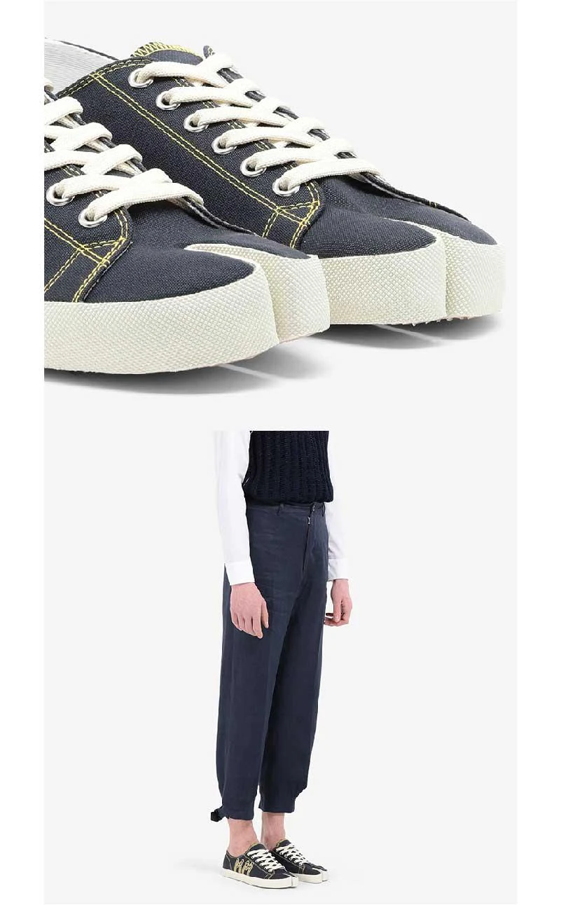 商品MAISON MARGIELA|男士 Tabi塔比MM刺绣低帮分趾休闲板鞋【香港仓极速发货】,价格¥3832,第3张图片详细描述
