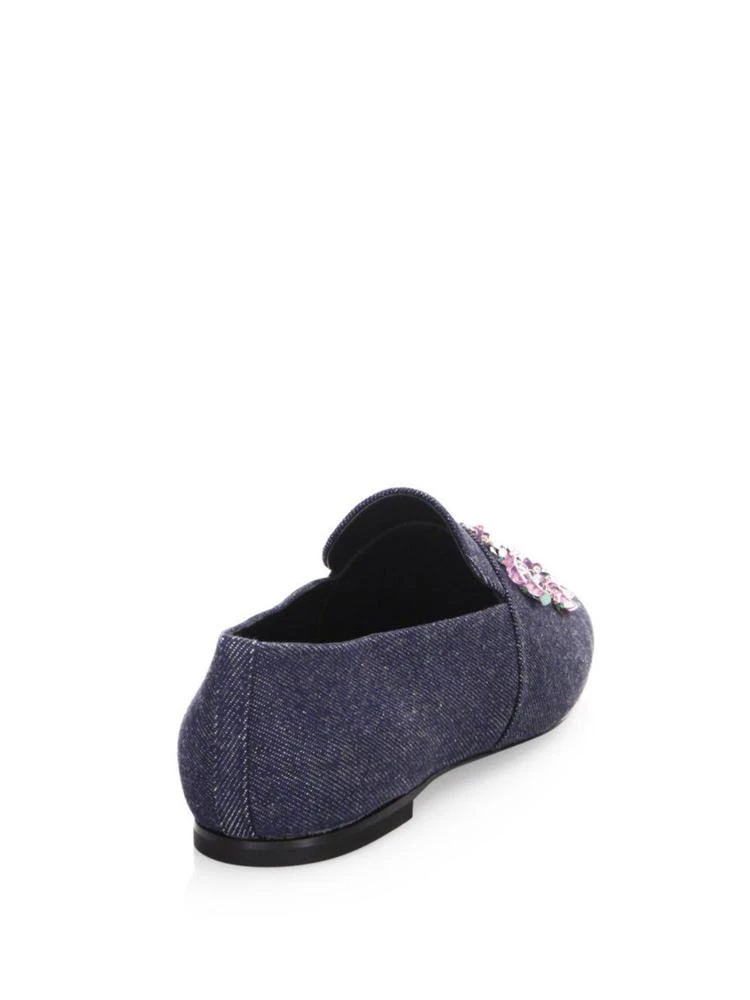商品Roger Vivier|Violet Embroidered Loafers,价格¥7792,第2张图片详细描述