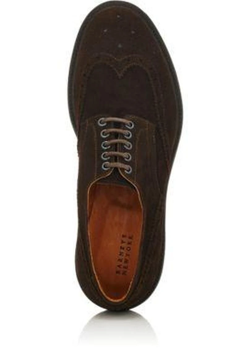 商品Barneys New York|Suede Wingtip Bluchers,价格¥1259,第4张图片详细描述